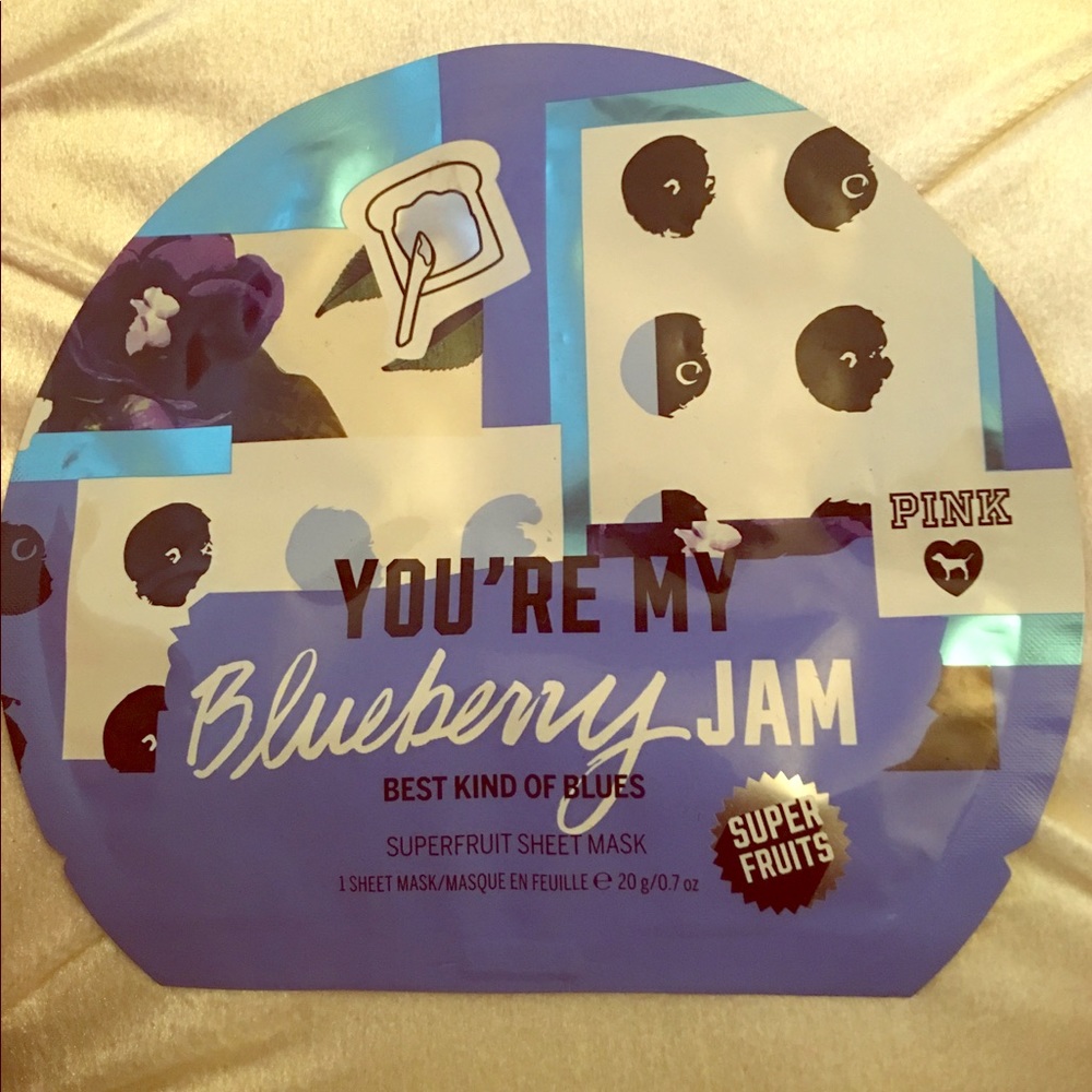 Blueberry Sheet Face Mask - PINK Victoria’s Secret